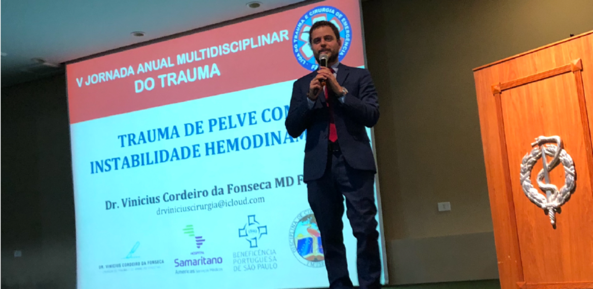 Aula 1: sobre Trauma de Pelve em pacientes com instabilidade hemodinâmica – V Jornada Anual Multidisciplinar do Trauma – Faculdade de Medicina de Presidente Prudente UNOESTE (2018) | 2018 | FAMEPP – Aula 1: sobre Trauma de Pelve em pacientes com instabilidade hemodinâmica – V Jornada Anual Multidisciplinar do Trauma