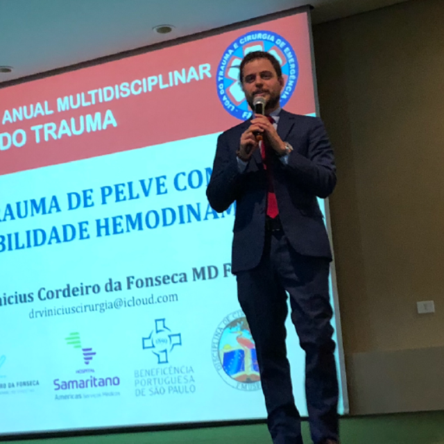 Aula 1: sobre Trauma de Pelve em pacientes com instabilidade hemodinâmica – V Jornada Anual Multidisciplinar do Trauma – Faculdade de Medicina de Presidente Prudente UNOESTE (2018) | 2018 | FAMEPP – Aula 1: sobre Trauma de Pelve em pacientes com instabilidade hemodinâmica – V Jornada Anual Multidisciplinar do Trauma